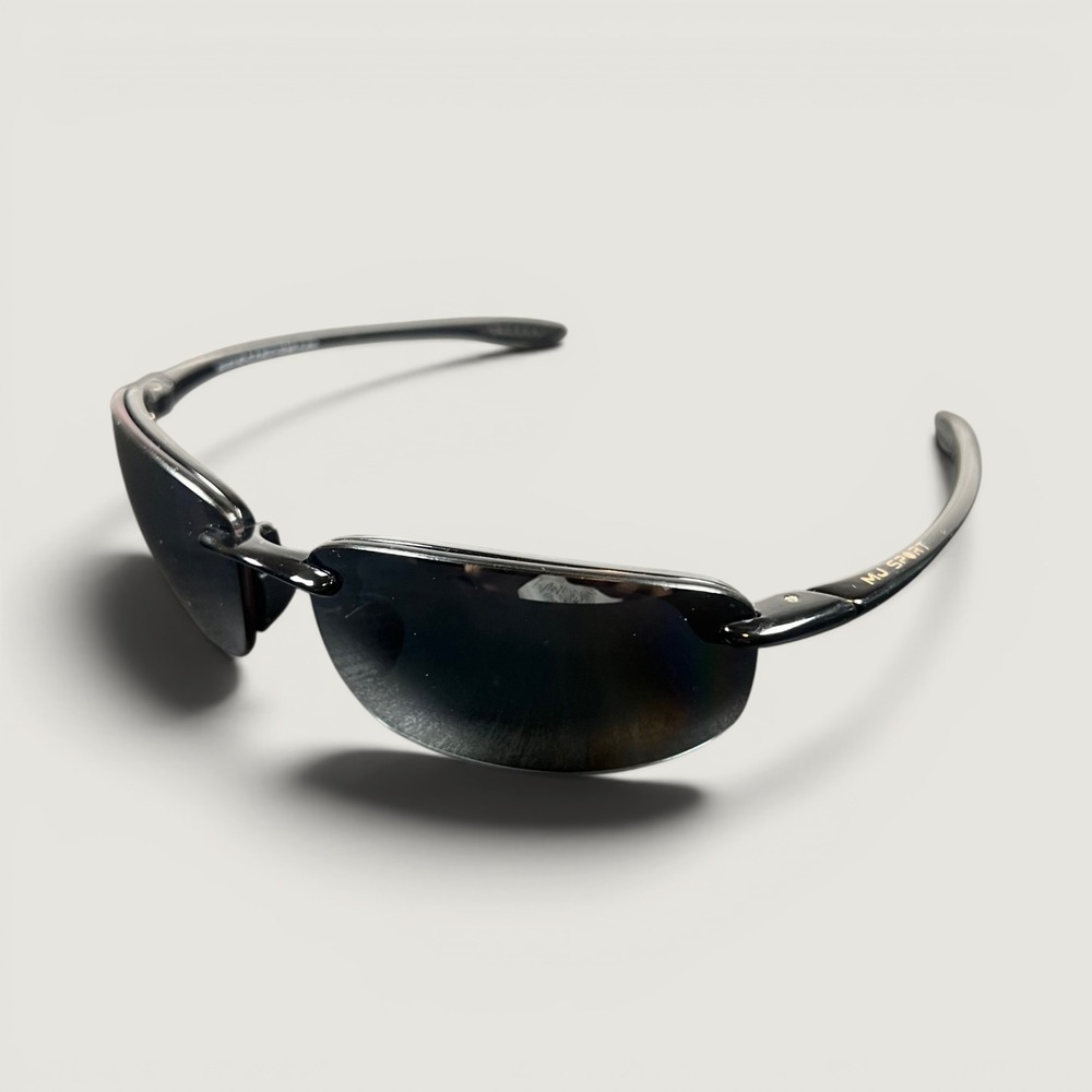 Maui Jim MJ Sport Ho'okipa Beach Reader Sunglasses G-807-02 20 Black 64 17-130